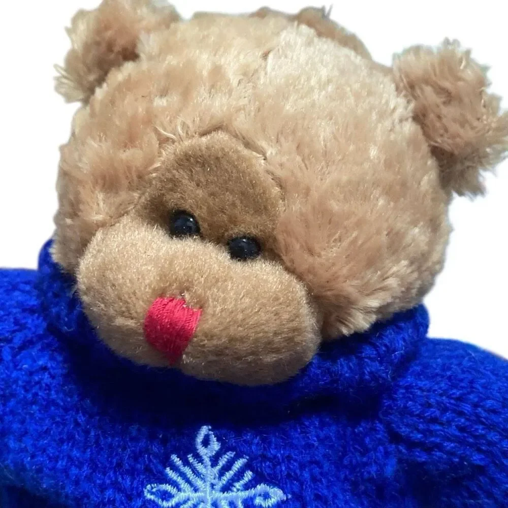 BEVERLY HILLS TEDDY BEAR GITZY CHRISTMAS NEW IN BOX holiday sweater gift Vtg htf